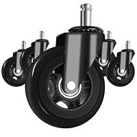 Algopix Similar Product 19 - Office Chair Caster Wheels Set of 5 for