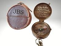 Algopix Similar Product 12 - Engraved Compass Personalized Compass