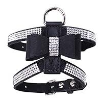 Algopix Similar Product 12 - Weimostar Bow Tie Dog Harness