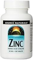 Algopix Similar Product 20 - Source Naturals Zinc 50mg Essential