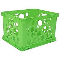 Algopix Similar Product 8 - Storex Mini Crate, School Green
