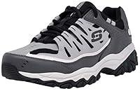 Algopix Similar Product 14 - Skechers Mens Afterburn Laceup