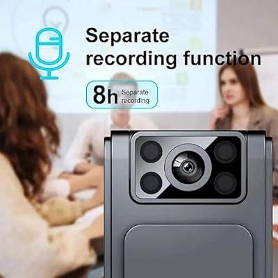 FUVISION Mini Camera,Camera with Motion Detect,1080P Camera with 1.5 Hours  Battery,Security Camera with Loop Record,Perfect for Home and Office