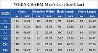 Algopix Similar Product 15 - WEEN CHARM Mens Military Jackets