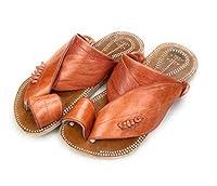 Algopix Similar Product 7 - Mens Camel Leather Handmade Sandals 