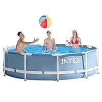 Algopix Similar Product 11 - Intex 12ft X 30in Prism Frame Pool Set