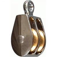 Algopix Similar Product 7 - Fixed-Eye Double Pulley, 1-In.