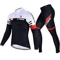 Algopix Similar Product 9 - XTIGER Cycling Clothes for Men Long