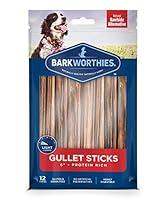 Algopix Similar Product 7 - Barkworthies 6Inch Beef Gullet Sticks