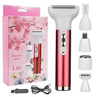 Algopix Similar Product 13 - Electric Razor for Women 5 in 1 Shaver