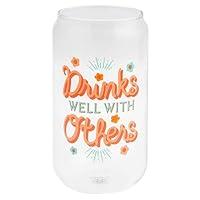 Algopix Similar Product 14 - Karma Can Beer Glass, 16 oz, Drinks Well