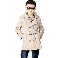 Algopix Similar Product 15 - LJYH Big Boys Classic Peacoats Dress