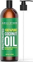 Algopix Similar Product 6 - Aria Starr Fractionated Coconut Oil 16