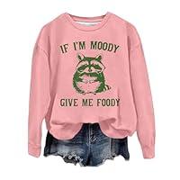 Algopix Similar Product 1 - joysale Women Sweatshirt If Im Moody