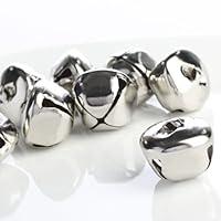 Algopix Similar Product 4 - Package of 24 Shiny Silver 38mm Jingle