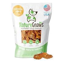 Algopix Similar Product 15 - Nature Gnaws Chicken Jerky for Dogs 