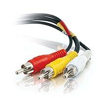 Algopix Similar Product 6 - 3' Composite Video with LR Audio Cable