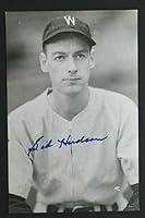 Algopix Similar Product 14 - Sid Hudson d2008 Washington Senators