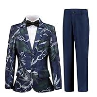 Algopix Similar Product 4 - Teens Boy Suit Slim Fit 2 Pieces