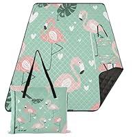 Algopix Similar Product 13 - FRCSDIY Flamingos Outdoor Picnic