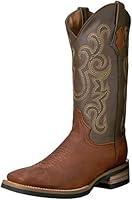 Algopix Similar Product 11 - Ferrini Mens Maverick Brown Square Toe