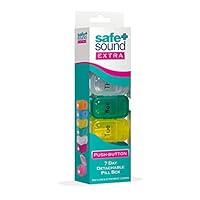 Algopix Similar Product 20 - Safe & Sound Pop-Open 7 Day Pill Box