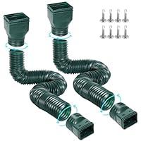 Algopix Similar Product 6 - Gutterlix 2 Pack Flexible Gutter