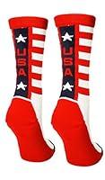 Algopix Similar Product 14 - MadSportsStuff USA Pride Athletic Crew