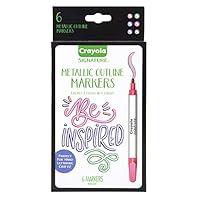Algopix Similar Product 8 - Crayola Metallic Outline Paint Markers