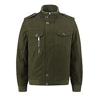 Algopix Similar Product 9 - Mens Windproof Bomber Jacket
