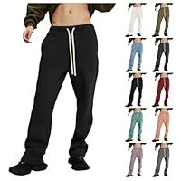 Algopix Similar Product 3 - Mens Fleece Sweatpants with Pockets