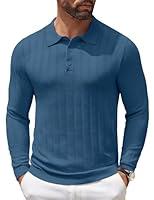 Algopix Similar Product 19 - COOFANDY Mens Knit Polo Shirt Casual