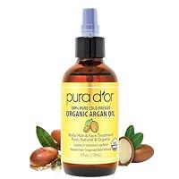 Algopix Similar Product 1 - PURA DOR 4 Oz ORGANIC Moroccan Argan