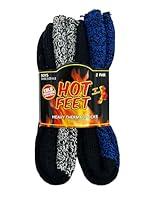 Algopix Similar Product 6 - Hot Feet Boys 2 Pairs Heavy Thermal