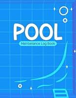 Algopix Similar Product 6 - Pool Maintenance Log Book Notebook 