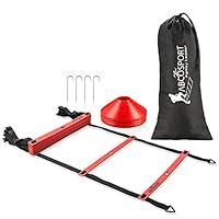 Algopix Similar Product 4 - Abco Tech Agility Ladder with 10 Rungs