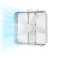 Algopix Similar Product 3 - Comfort Zone Box Fan with Carry Handle