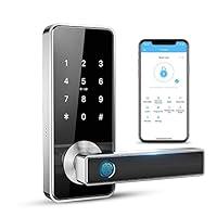 Algopix Similar Product 11 - Tiffane Smart Lever Door Lock with