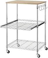 Algopix Similar Product 7 - Finnhomy 3Tier Rolling Kitchen Cart