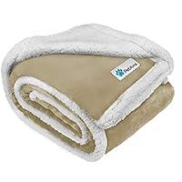 Algopix Similar Product 4 - PetAmi Waterproof Dog Blanket for Bed