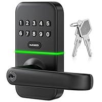 Algopix Similar Product 11 - Smart Door Handle Lock with Keypad