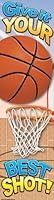 Algopix Similar Product 2 - Eureka Basketball Motivational Banner