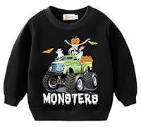 Algopix Similar Product 18 - Kids Halloween Sweatshirts Pumpkin