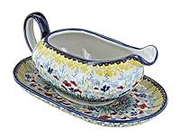 Algopix Similar Product 19 - Blue Rose Polish Pottery Prairie Garden