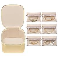 Algopix Similar Product 5 - Wopedally Leather Jewelry Boxes for