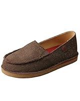 Algopix Similar Product 1 - Twisted X Girls Chocolate SlipOn