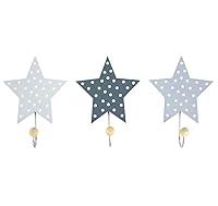 Algopix Similar Product 19 - JaBaDaBaDo R16016 Hooks Star Grey