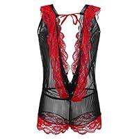 Algopix Similar Product 16 - Startview Women Deep VNeck Lace
