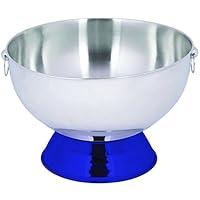 Algopix Similar Product 2 - Blue Color Punch Bowl Stainless Steel