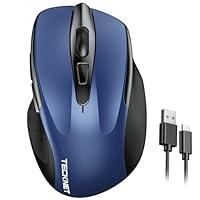 Algopix Similar Product 13 - TECKNET Rechargeable Wireless Mouse